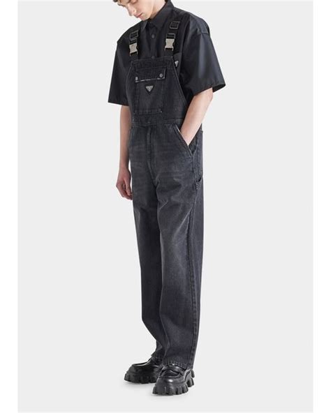 prada jeanshemd|prada overalls men's.